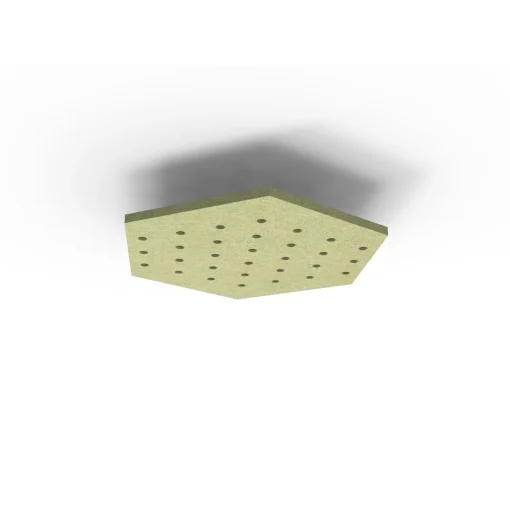 Acouline Hive Ripple ceiling panel, 790mm nominal diameter, Fern