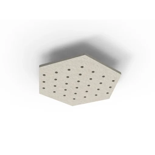 Acouline Hive Ripple ceiling panel, 790mm nominal diameter, Mist