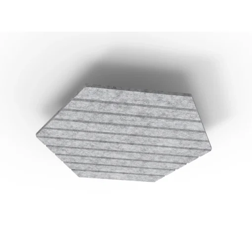 Acouline Hive V Groove ceiling panel, 1180mm nominal diameter, Flint