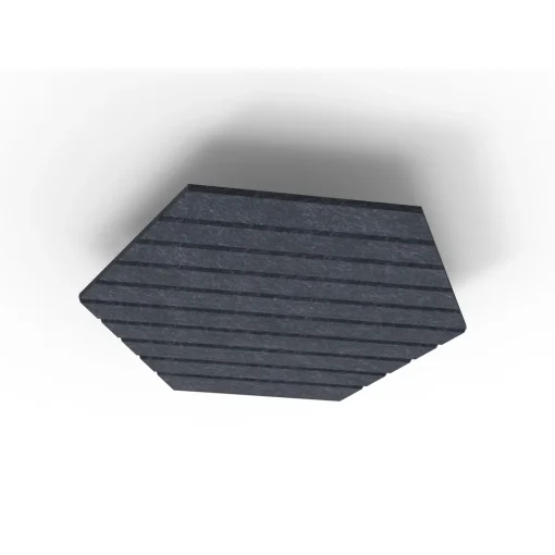 Acouline Hive V Groove ceiling panel, 1180mm nominal diameter, Lake