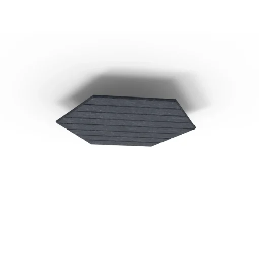 Acouline Hive V Groove ceiling panel, 790mm nominal diameter, Lake