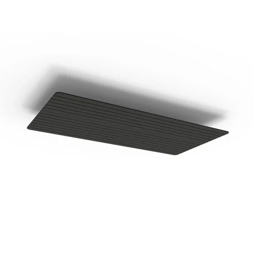 Acouline Span V Groove Ascend ceiling panel, 2400mm x 1200mm, Coal