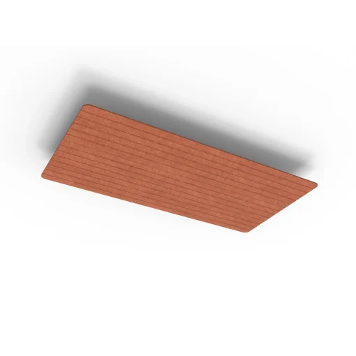 Acouline Span V Groove Ascend ceiling panel, 2400mm x 1200mm, Ember