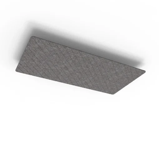 Acouline Span V Groove Glide ceiling panel, 2400mm x 1200mm, Char