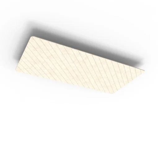 Acouline Span V Groove Glide ceiling panel, 2400mm x 1200mm, Truffle