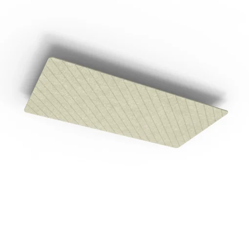Acouline Span V Groove Glide ceiling panel, 2400mm x 1200mm, Moss