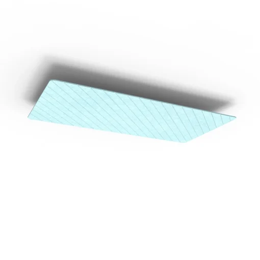 Acouline Span V Groove Glide ceiling panel, 2400mm x 1200mm, Stream