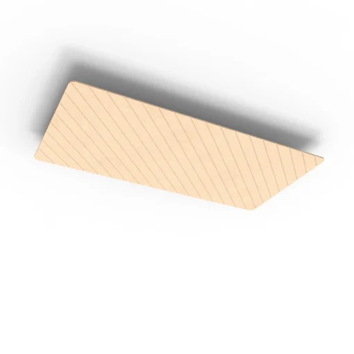 Acouline Span V Groove Glide ceiling panel, 2400mm x 1200mm, Clay