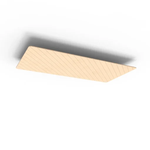 Acouline Span V Groove Glide ceiling panel, 2400mm x 1200mm, Clay