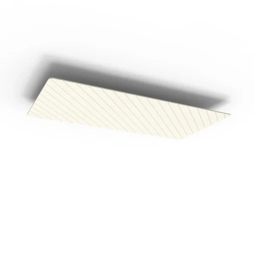 Acouline Span V Groove Glide ceiling panel, 2400mm x 1200mm, Frost