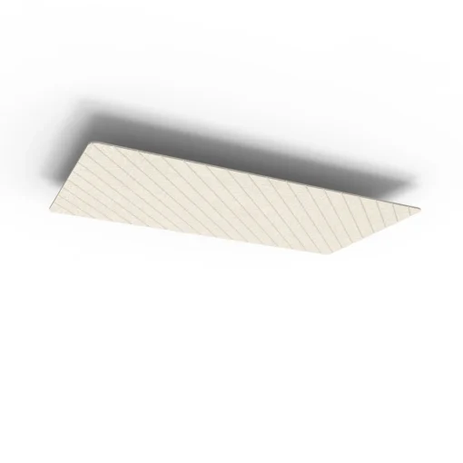 Acouline Span V Groove Glide ceiling panel, 2400mm x 1200mm, Mist