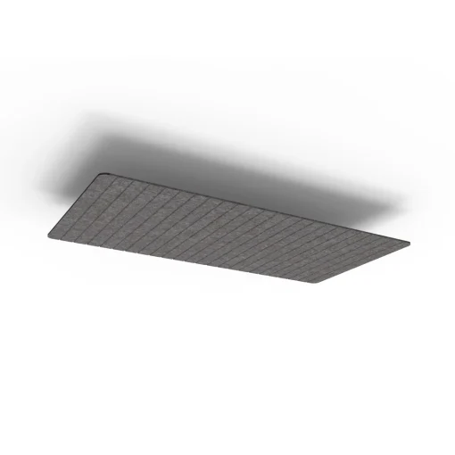 Acouline Span V Groove Horizon ceiling panel, 2400mm x 1200mm, Char