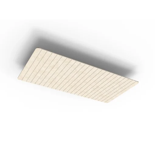 Acouline Span V Groove Horizon ceiling panel, 2400mm x 1200mm, Truffle