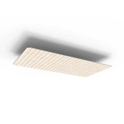 Acouline Span V Groove Horizon ceiling panel, 2400mm x 1200mm, Truffle