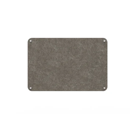 Acouline frameless acoustic pinboard, 1200mm W x 900mm H, Drift