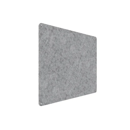 Acouline frameless acoustic pinboard, 1500mm W x 1200mm H, Flint