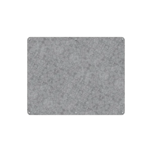 Acouline frameless acoustic pinboard, 1500mm W x 1200mm H, Flint