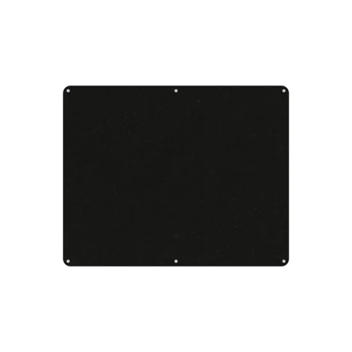 Acouline frameless acoustic pinboard, 1500mm W x 1200mm H, Coal