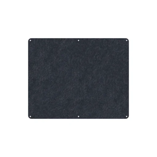 Acouline frameless acoustic pinboard, 1500mm W x 1200mm H, Lake