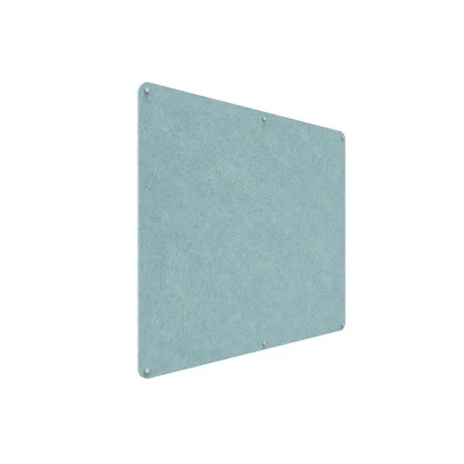Acouline frameless acoustic pinboard, 1500mm W x 1200mm H, Stream