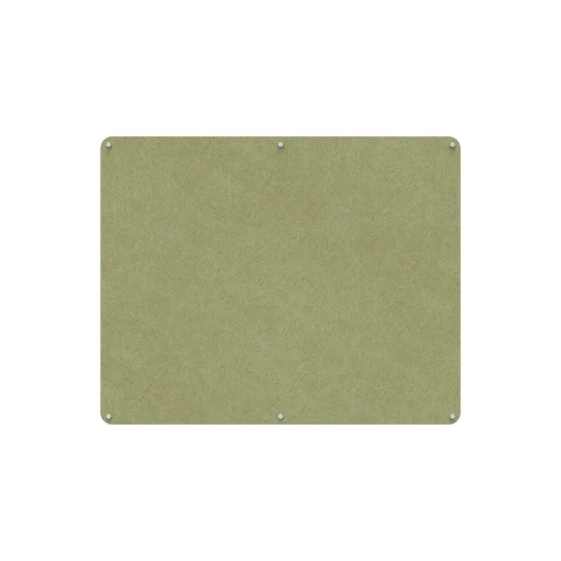 Acouline frameless acoustic pinboard, 1500mm W x 1200mm H, Fern
