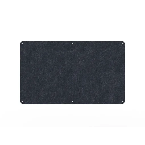 Acouline frameless acoustic pinboard, 1500mm W x 900mm H, Lake