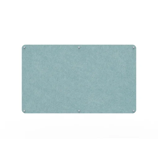 Acouline frameless acoustic pinboard, 1500mm W x 900mm H, Stream