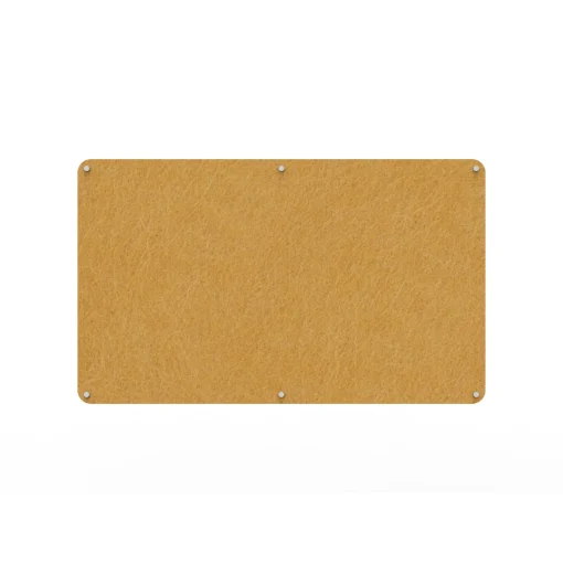 Acouline frameless acoustic pinboard, 1500mm W x 900mm H, Reed