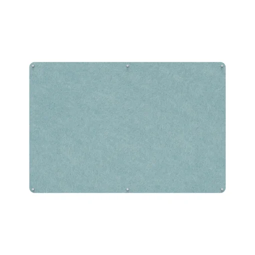 Acouline frameless acoustic pinboard, 1800mm W x 1200mm H, Stream