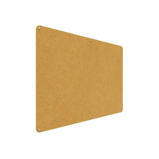 Acouline frameless acoustic pinboard, 1800mm W x 1200mm H, Reed