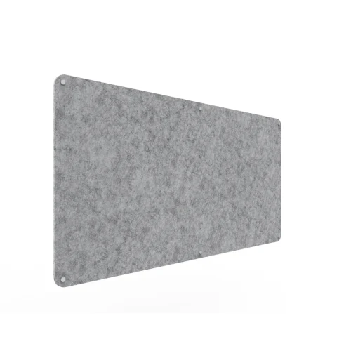 Acouline frameless acoustic pinboard, 1800mm W x 900mm H, Flint