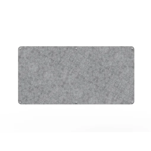 Acouline frameless acoustic pinboard, 1800mm W x 900mm H, Flint