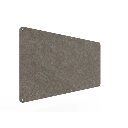 Acouline frameless acoustic pinboard, 1800mm W x 900mm H, Drift