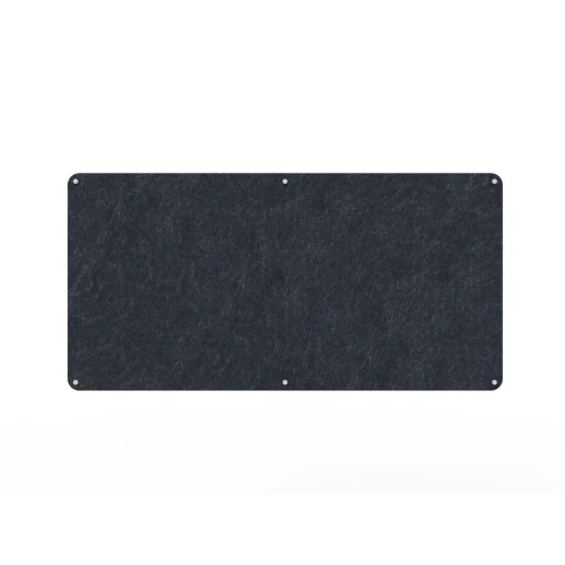 Acouline frameless acoustic pinboard, 1800mm W x 900mm H, Lake