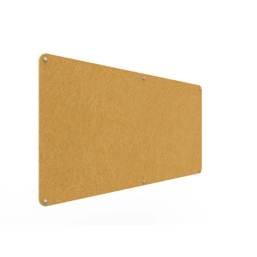 Acouline frameless acoustic pinboard, 1800mm W x 900mm H, Reed