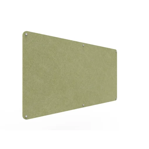 Acouline frameless acoustic pinboard, 1800mm W x 900mm H, Fern