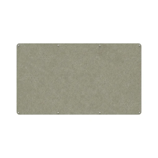 Acouline frameless acoustic pinboard, 2100mm W x 1200mm H, Moss