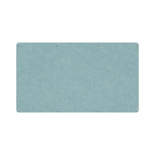 Acouline frameless acoustic pinboard, 2100mm W x 1200mm H, Stream