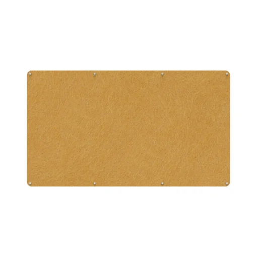 Acouline frameless acoustic pinboard, 2100mm W x 1200mm H, Reed