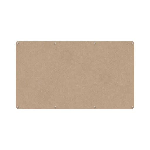 Acouline frameless acoustic pinboard, 2100mm W x 1200mm H, Clay