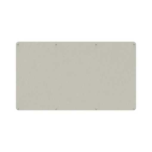 Acouline frameless acoustic pinboard, 2100mm W x 1200mm H, Frost