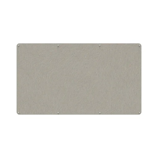 Acouline frameless acoustic pinboard, 2100mm W x 1200mm H, Mist
