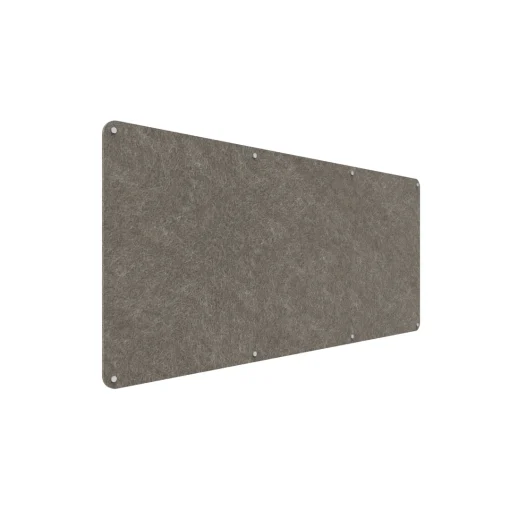 Acouline frameless acoustic pinboard, 2100mm W x 900mm H, Drift