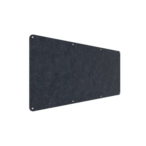Acouline frameless acoustic pinboard, 2100mm W x 900mm H, Lake