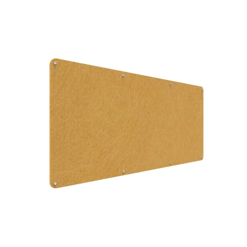 Acouline frameless acoustic pinboard, 2100mm W x 900mm H, Reed