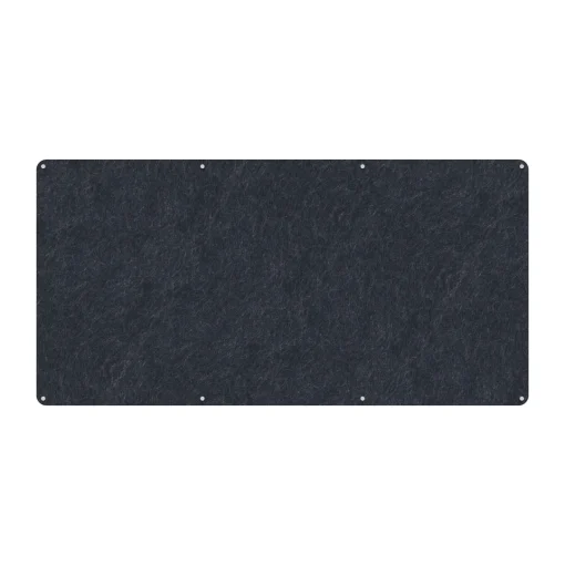 Acouline frameless acoustic pinboard, 2400mm W x 1200mm H, Lake
