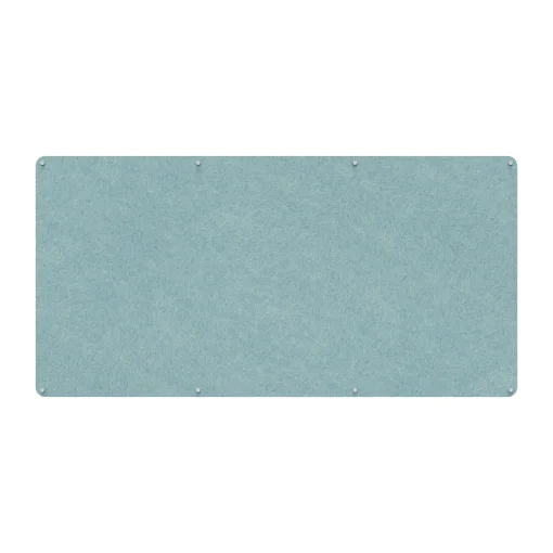 Acouline frameless acoustic pinboard, 2400mm W x 1200mm H, Stream
