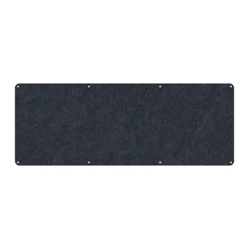 Acouline frameless acoustic pinboard, 2400mm W x 900mm H, Lake