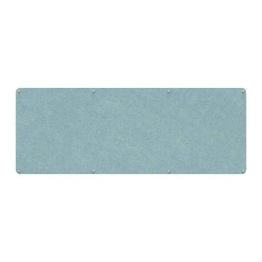 Acouline frameless acoustic pinboard, 2400mm W x 900mm H, Stream