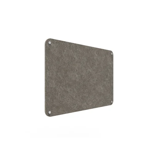 Acouline frameless acoustic pinboard, 900mm W x 600mm H, Drift